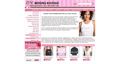 Desktop Screenshot of chicweddingboutique.com